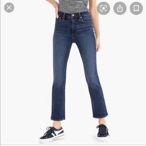 J Crew Billie Demi Boot Crop Jeans